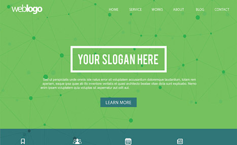 网站顶部导航栏设计