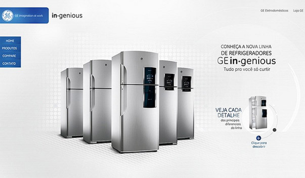 要超大的视觉元素的网站制作效果